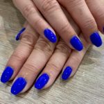 Lala Nail Land- Dip Powder Manicure Blue Color