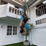 Stratosphere Studio - woman doing aeriel aerobatics